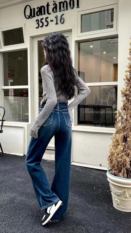 女牛仔直筒裤21972 商品图2