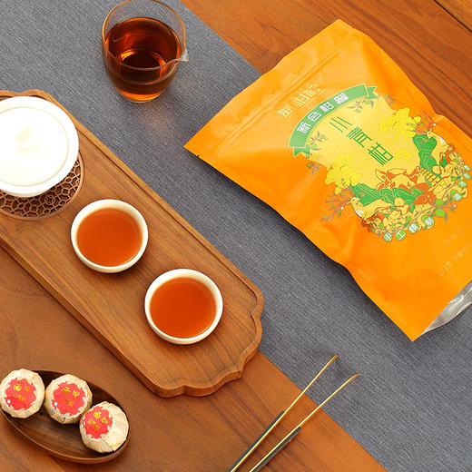 益柑柠丨新会小青柑 西甲 柑普茶 250g 袋装 商品图4