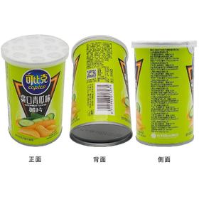 可比克薯片爽口青瓜味45g*48桶