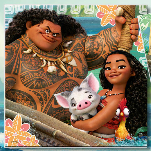 Ravensburger拼图迪士尼系列-海洋奇缘3*49片RAVC080045 商品图1