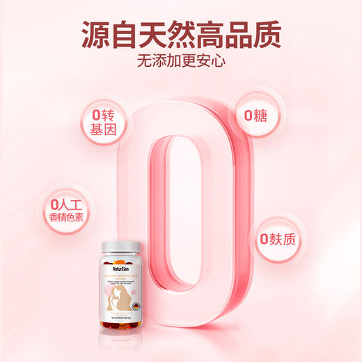 【通用】NaturElan 女士HSN胶原蛋白软糖（无糖版）60粒 商品图4