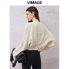 VIMAGE纬漫纪春季新款时尚气质百搭短款针织开衫V2101705 商品缩略图4