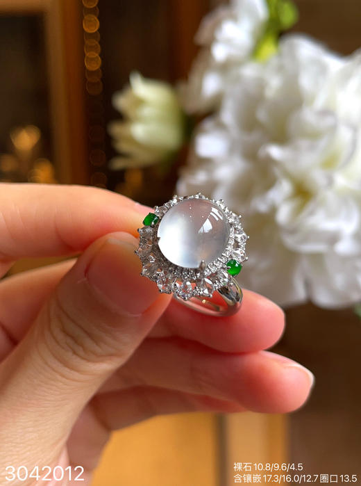 3042012，蛋面戒指。具体价格微信咨询 商品图5