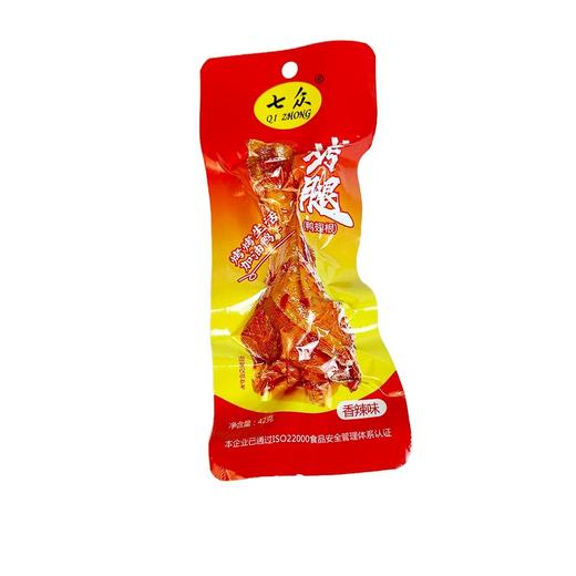 七众烤腿鸭翅根香辣味40g*180根 商品图1