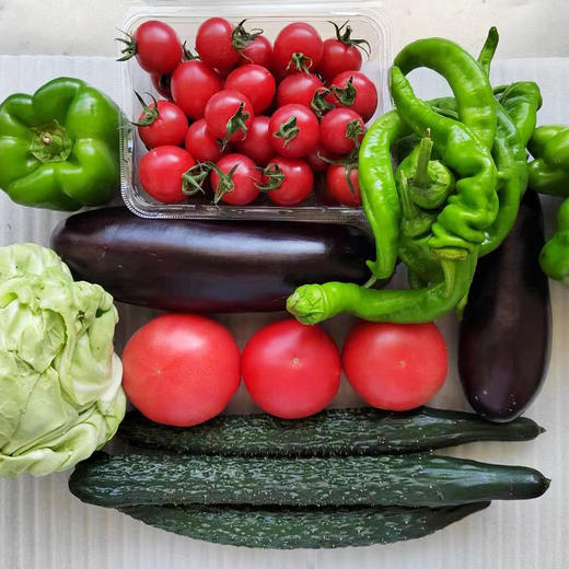 有机农场蔬菜大礼盒9斤 新鲜采摘可混搭顺丰包邮 商品图6