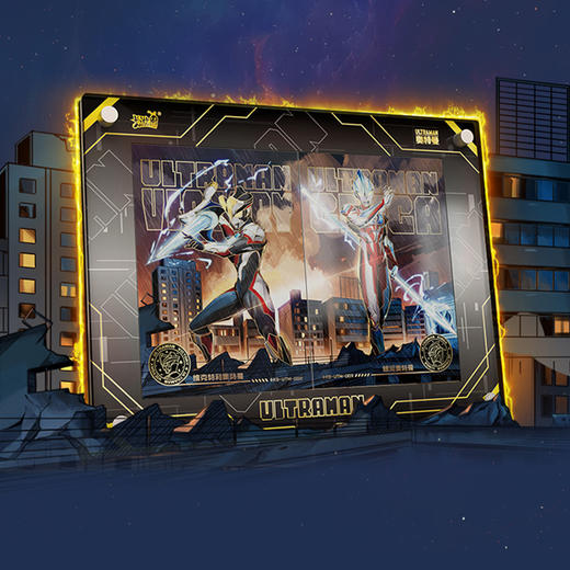 卡游 奥特英雄-双拼典藏卡-银河维光KAYCK9BOX-UTM-002 商品图1