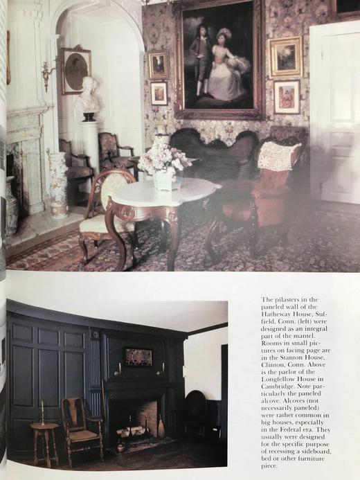 老新英格兰房屋建筑细节图集 数百幅插图 平装16开 商品图9