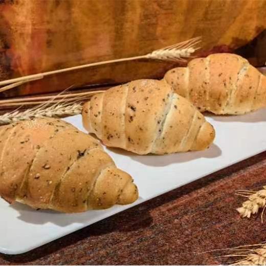 【茶馆茶点】盐可颂丨外酥内软，香味扑鼻  排单现做现发（满90元包邮） 商品图2