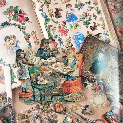 维多利亚时代的剪贴簿 百余幅精美彩色插图 精装16开 商品图9