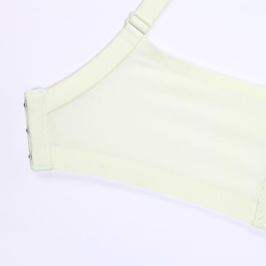 都市丽人自然舒适手掌杯塑造丰满胸型内衣女蕾丝文胸BC杯适穿3/4杯无钢圈三排扣LB42C3 商品图14