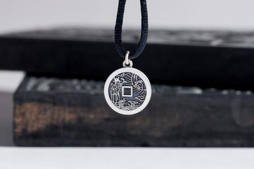 矩德泉坊 纯银手作  独占鳌头（1.7厘米挂扣版) gq230700725 商品图5