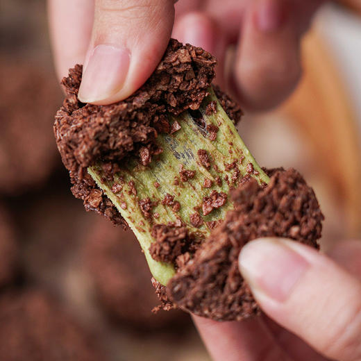 【分销】一方云拾巧克力脆吨吨 奶香原味/清新抹茶味 谷物新搭脆到掉渣 商品图6