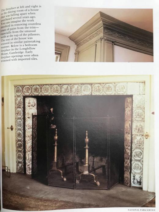 老新英格兰房屋建筑细节图集 数百幅插图 平装16开 商品图7