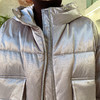 圣三利女装新秋冬季连帽短款休闲羽绒服SL121S01 商品缩略图3