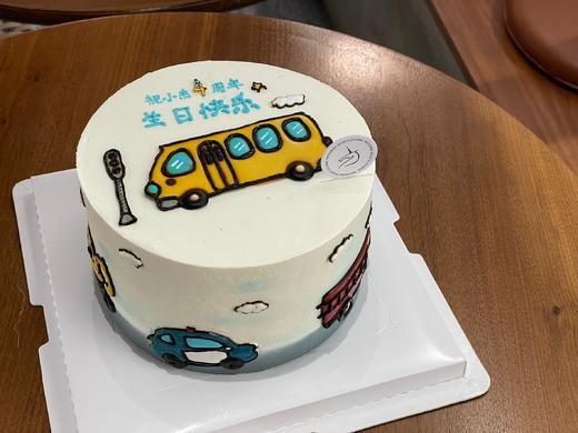 车车手绘蛋糕 商品图0