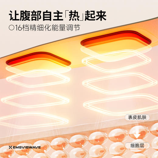 象术W3暖宫腰带 腹部腰部按摩器 商品图1