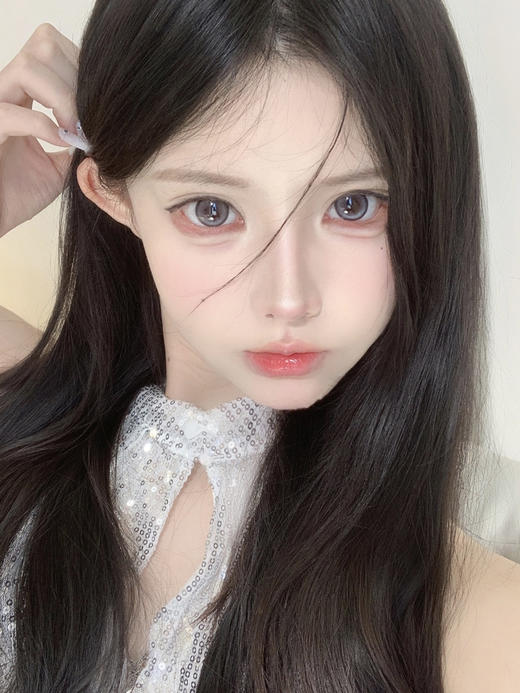 【大直径】EALLAGIRL-冰椰灰-14.5mm【年抛 0-800度 无525/575】 商品图11