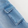 马克珍妮儿童直筒牛仔裤 男童纯棉时尚大口袋直筒牛仔裤 240199 商品缩略图4