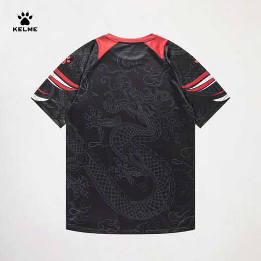 卡尔美新款燃龙铠甲圆领T恤 商品图5