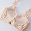 都市丽人舒软挺塑蜜桃杯塑身内衣女蕾丝ABC杯5/8杯调整型文胸无钢圈C杯树脂胶圈五排扣LJ41A1 商品缩略图8