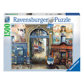 Ravensburger拼图巴黎艺术巷道1500片RAVC162413