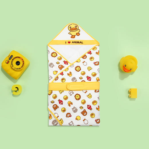 【专柜同款精品】B.Duck 婴儿抱被/BYP1110101 商品图0