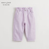 马克珍妮女童牛仔萝卜裤 儿童纯棉花边腰头休闲裤春款新品240227 商品缩略图2