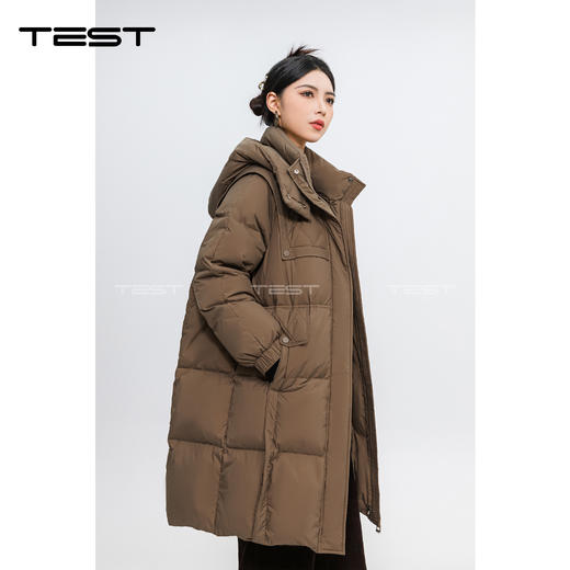 冬上新时尚气质温暖舒适长羽绒服2234118 商品图4