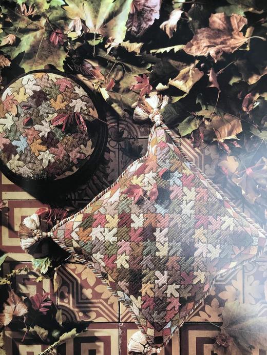 维多利亚时代装饰性刺绣图集 80幅彩色插图 精装大16开 商品图14