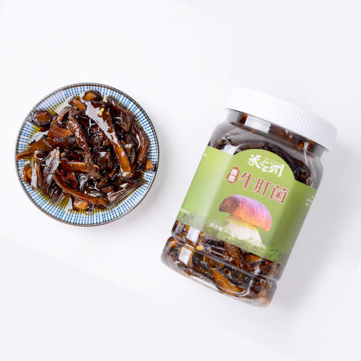 云南特产米之州油牛肝菌美食小吃下饭菜拌面瓶装460克 商品图3