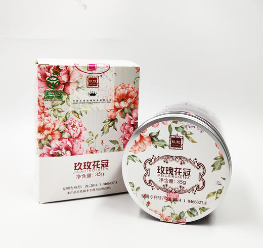 玖玫玫瑰花冠茶35g/盒 商品图1