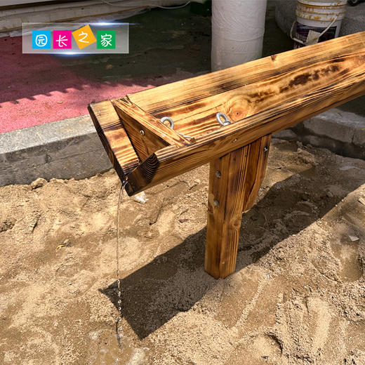 导流槽引水玩具儿童戏玩水木质流水渠道 商品图1