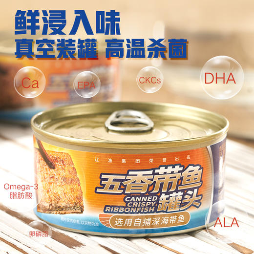 辽渔远洋 150g五香带鱼 商品图1