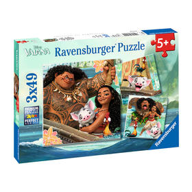 Ravensburger拼图迪士尼系列-海洋奇缘3*49片RAVC080045