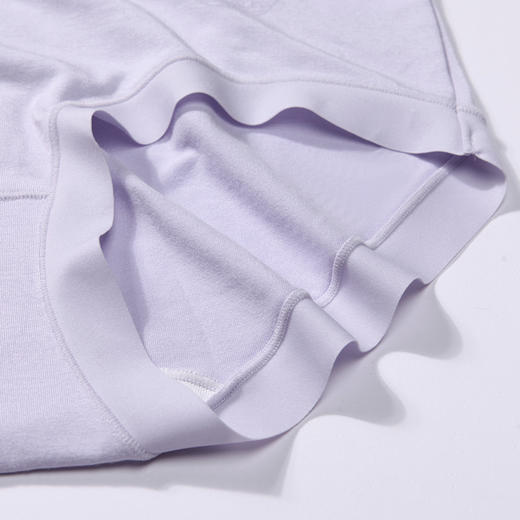 都市丽人健康木代尔系列纤柔绵内裤女人棉女士内裤中腰平角内裤新年本命年红品LK45E3 商品图6