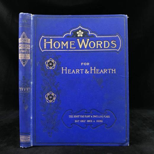 1899年 家庭箴言杂志 约百幅插图 漆布精装16开 商品图0