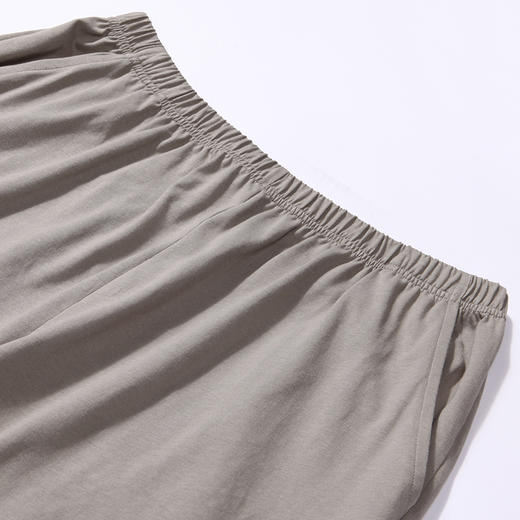 都市丽人都市锋尚好睡好眠春夏睡衣男单面无尘棉家居服薄款长袖长裤男士套装新年本命年红品FH40A1 商品图6