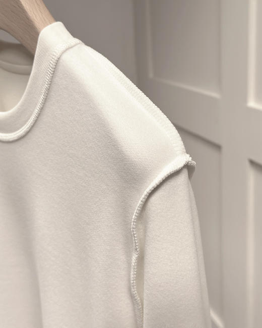 【大促，不退不换】 Z家  糯软冬温 黑科技柔厚双层复绒 长袖圆领打底衫 T恤 AH2302 商品图12