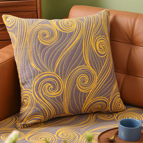 梵高星空系列抱枕沙发靠包软包正方形复古靠枕