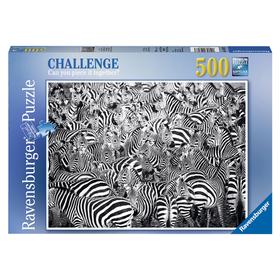 Ravensburger拼图斑马挑战500片RAVC148073