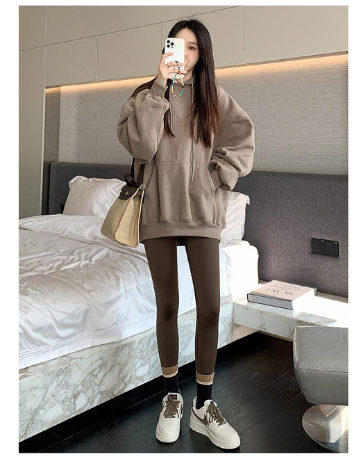 600D细绒蓄能保暖芭比瑜珈裤37361 商品图3