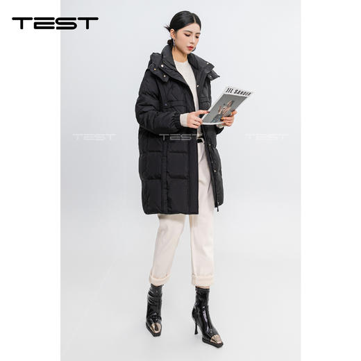 冬上新时尚气质温暖舒适长羽绒服2234118 商品图2