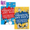 【中商原版】The Treehouse Joke Book 1-2 树屋故事的笑话书2册 英文原版 进口图书 树屋历险儿童幽默图画书 Andy Griffiths 商品缩略图0