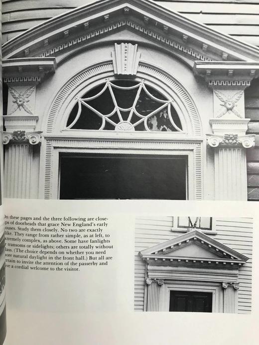老新英格兰房屋建筑细节图集 数百幅插图 平装16开 商品图14
