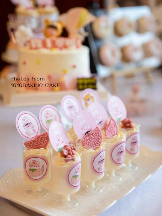 「周岁甜品台」惠州富力万丽酒店周岁宴生日派对甜品台案例 商品图3