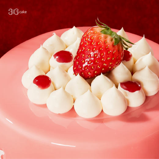 心动红颜慕斯，可选4英寸 商品图2