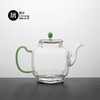 璃享玲珑壶 玻璃茶壶高硼硅迷你泡茶壶花茶壶功夫茶具小壶玉把过滤打孔壶 商品缩略图0