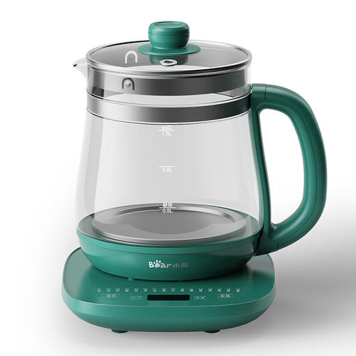 【小程序】小熊(Bear)养生壶办公室小型煮茶壶全自动玻璃煮茶器家用多功能煮烧水壶 YSH-E15F5 商品图9