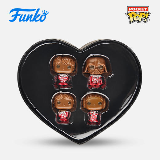 Funko POP SW Val Box(Choc) 6 box PDQ星球大战情人节巧克力Pocket 4个装公仔手办摆件 商品图0