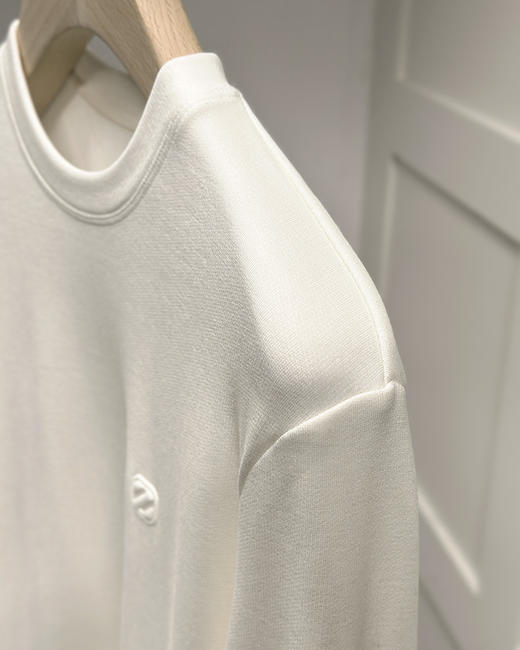 【大促，不退不换】 Z家  糯软冬温 黑科技柔厚双层复绒 长袖圆领打底衫 T恤 AH2302 商品图6